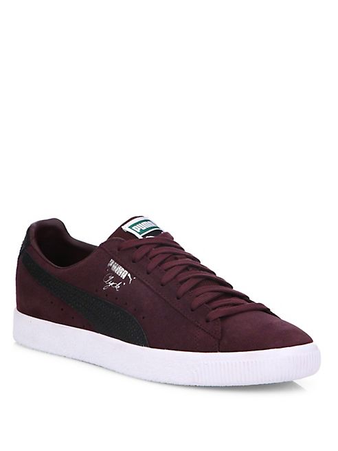 PUMA - Clyde B&C Suede Sneakers