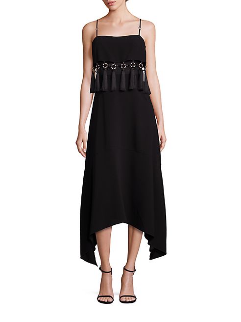 Cinq à Sept - Nolana Ring & Tassel Embellished Gown