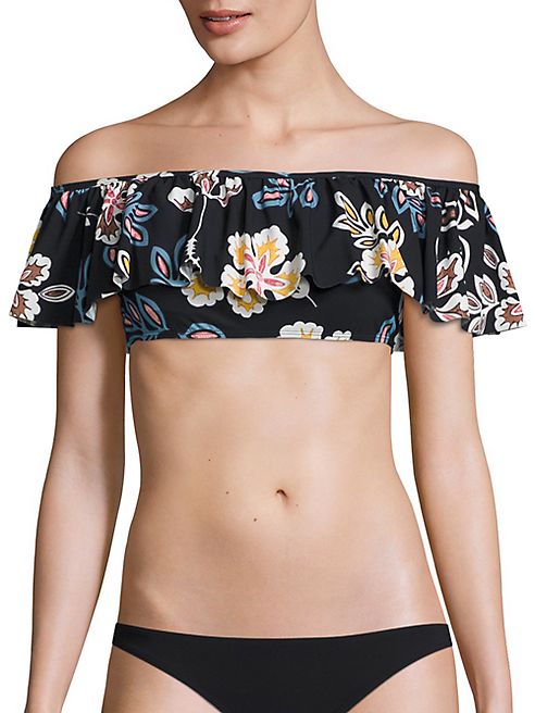 Tory Burch - Bay Ruffle Bikini Top