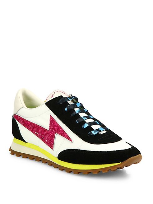 Marc Jacobs - Astor Lightning Bolt Jogger Sneakers