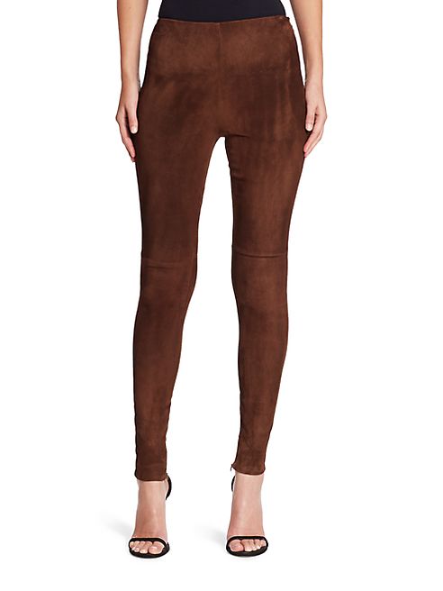 Ralph Lauren Collection - Suede Eleanora Pants