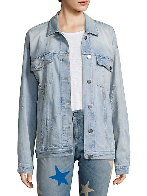 Stella McCartney - Star Detail Denim Jacket