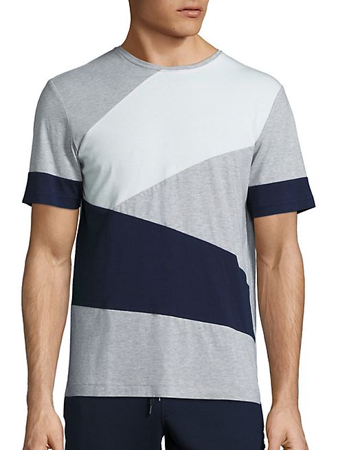 Madison Supply - Geometric Colorblock Tee