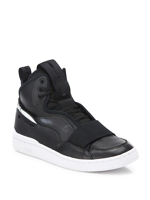 PUMA - Puma X McQ Brace Leather Sneakers