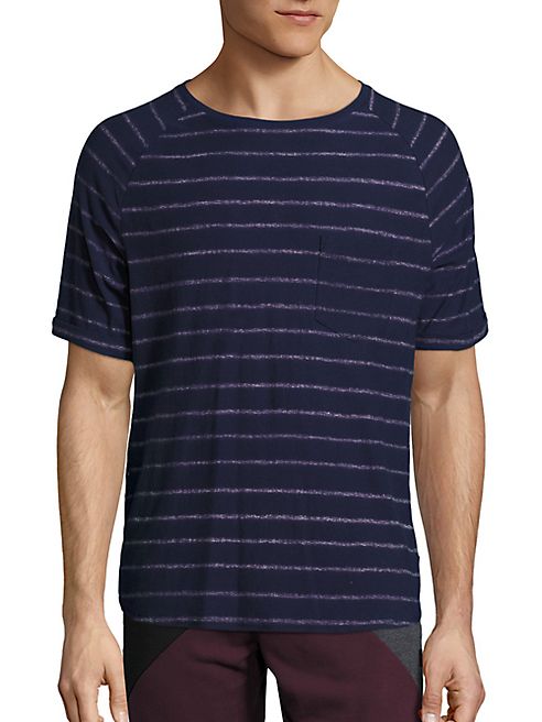 Madison Supply - Striped Cotton T-Shirt