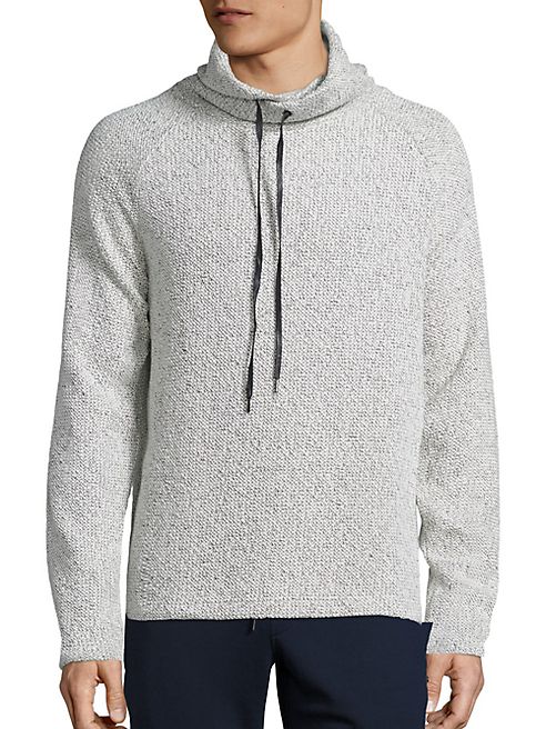 Madison Supply - Cotton Blend Funnelneck Sweater