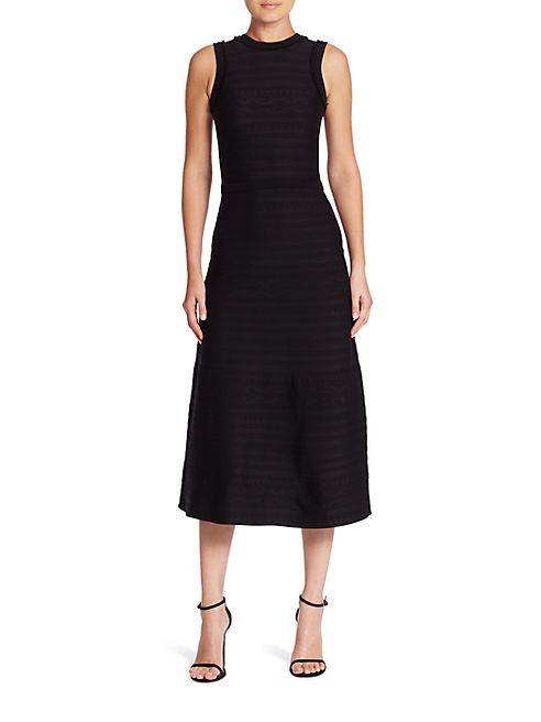 Ralph Lauren Collection - Fringe-Trim Sleeveless Dress