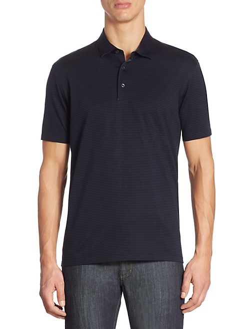 Ermenegildo Zegna - Cotton Short Sleeve Polo