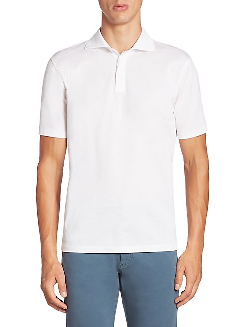 Ermenegildo Zegna - Cotton Short Sleeve Polo