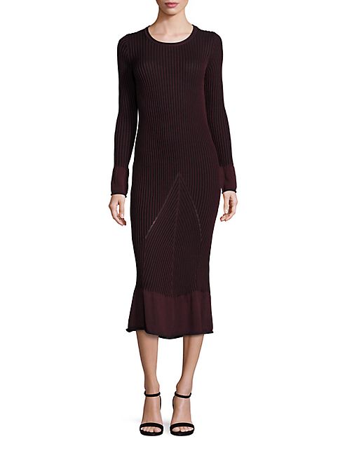 Tommy Hilfiger Collection - Rib-Knit Midi Dress