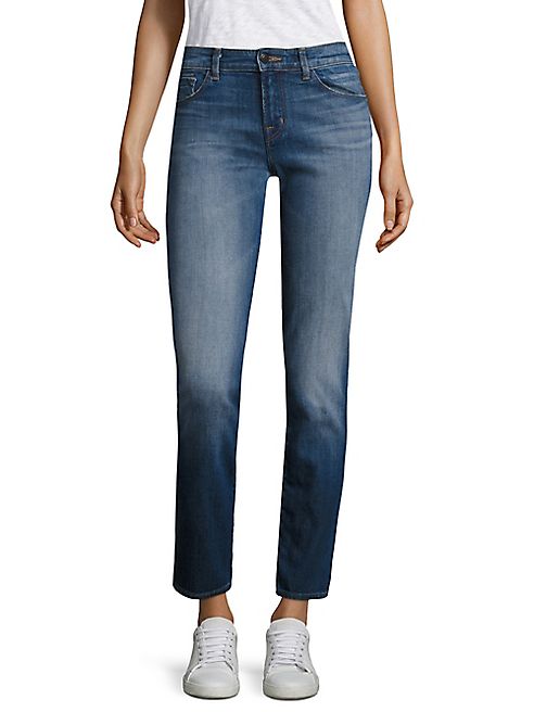 J BRAND - Amelia Straight-Leg Jeans