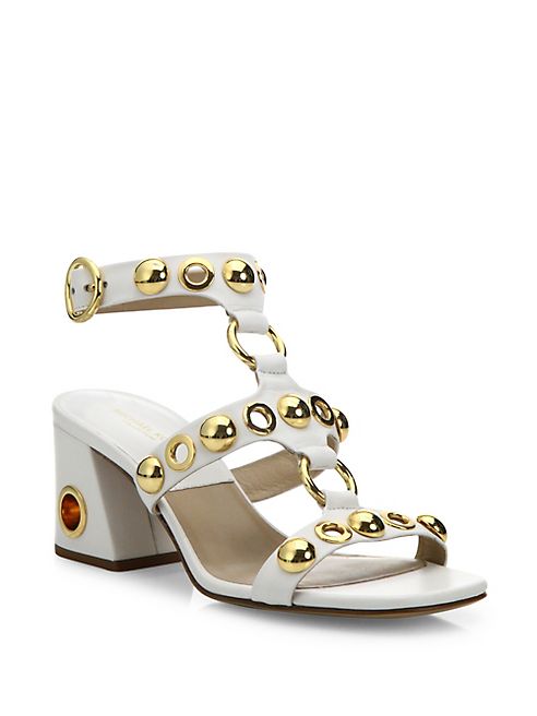 Michael Kors Collection - Kat Runway Leather Sandals