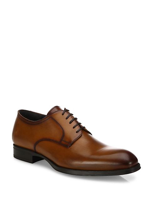 To Boot New York - Burnished Toe Leather Oxfords