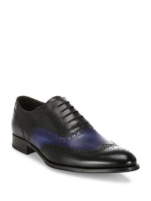 To Boot New York - Buster   Leather Wingtip Oxfords