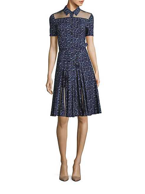 Bottega Veneta - Printed Button Front Dress