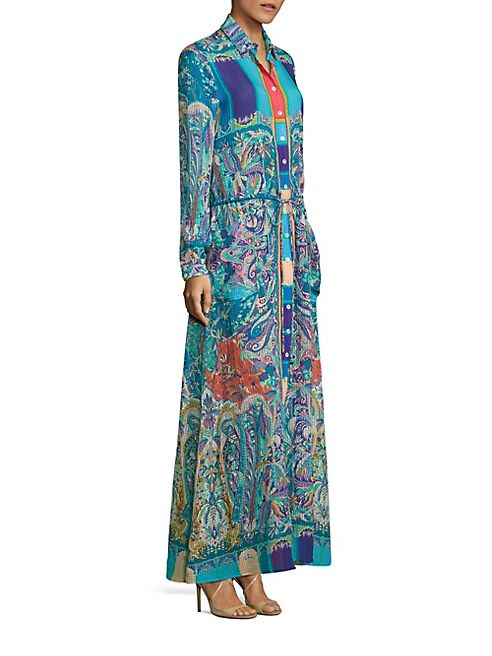 Etro - Tropical Printed Maxi Dress