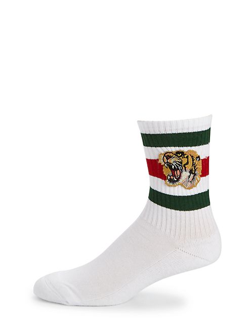 Gucci - Little Tiger Striped Socks