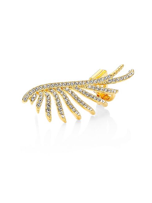 Adriana Orsini - Barbara Pavé Crystal Single Ear Cuff