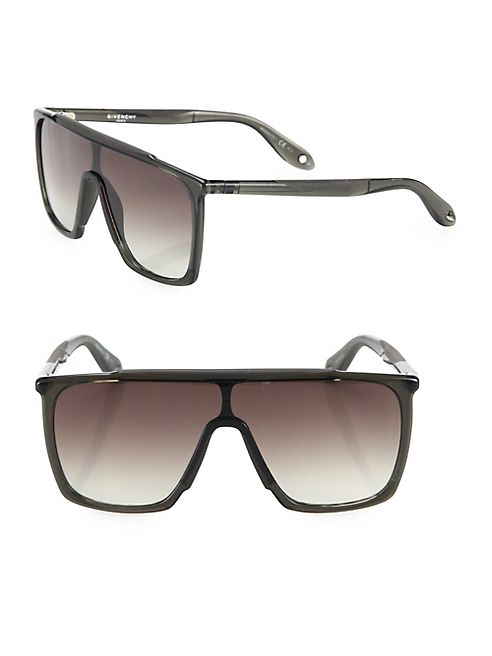 Givenchy - 99MM Flat-Top Aviator Sunglasses