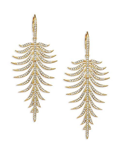 Adriana Orsini - Barbara Pavé Crystal Drop Earrings