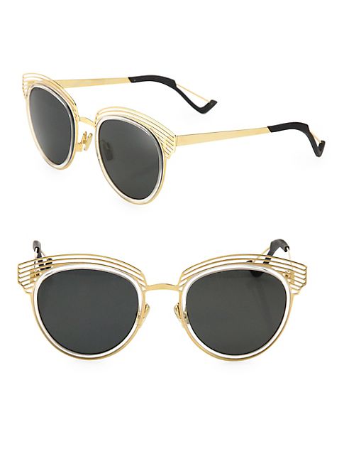 Dior - Enigme 51MM Aviator Sunglasses