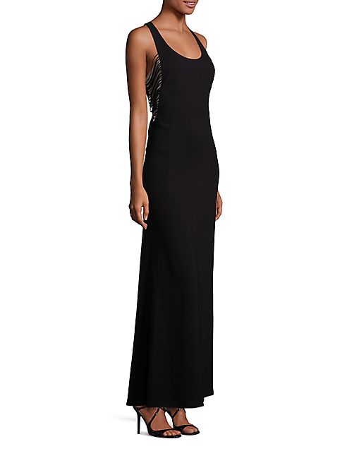 BCBGMAXAZRIA - Georgina Fringe Gown