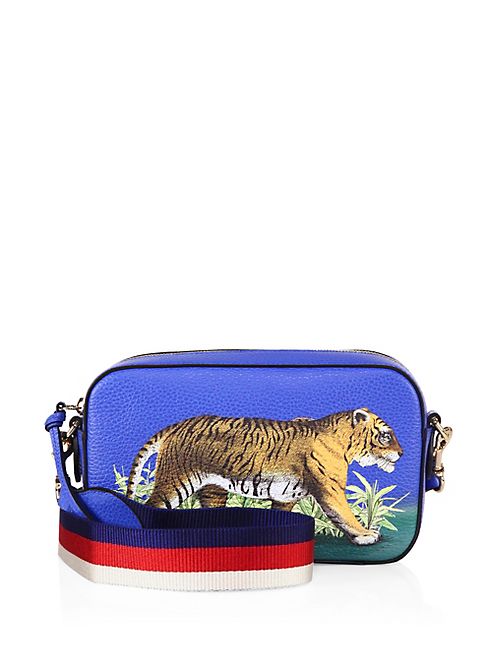 Gucci - Tiger Leather Camera Bag