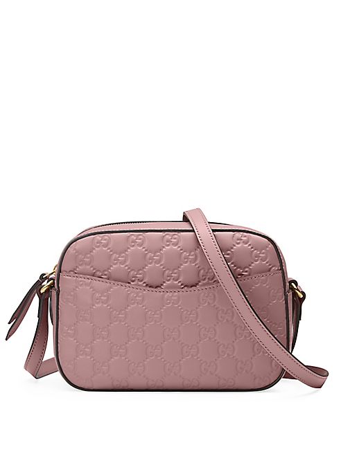 Gucci - GG Leather Shoulder Bag