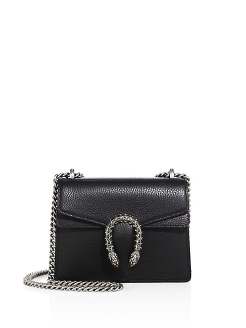 Gucci - Mini Dionysus Leather Chain Shoulder Bag