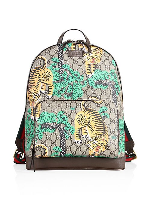 Gucci - GG Supreme Tian Backpack