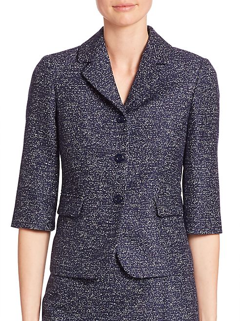 Michael Kors Collection - Twill Jacquard Jacket