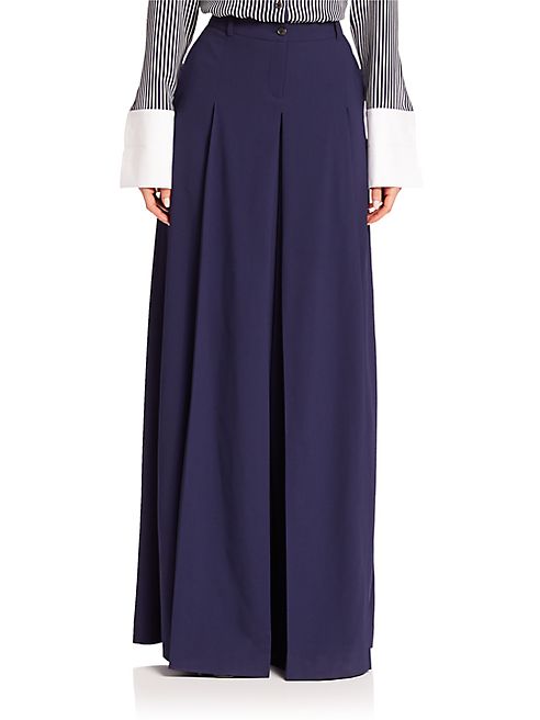 Michael Kors Collection - Wool Palazzo Pants