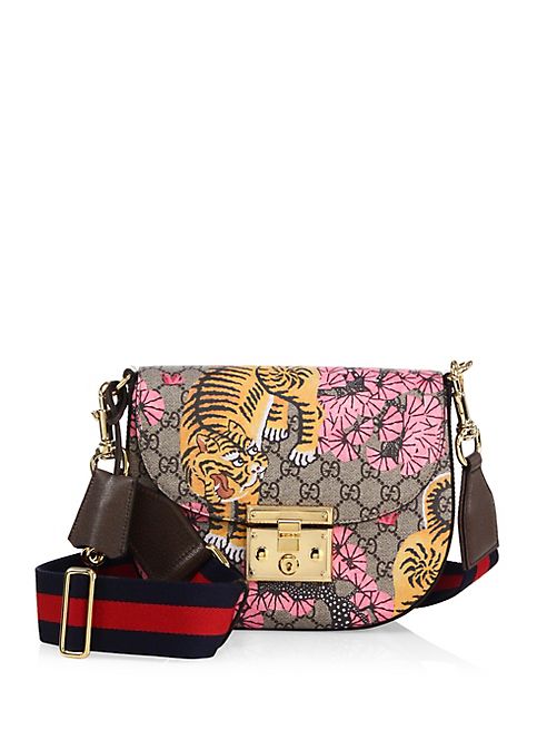 Gucci - Medium Padlock Gucci Bengal Crossbody Bag