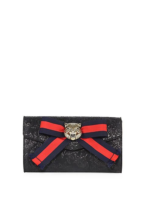 Gucci - Broadway Lurex Brocade Clutch