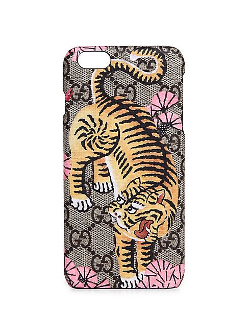 Gucci - Gucci Bengal GG Plastic iPhone 6 Plus Case