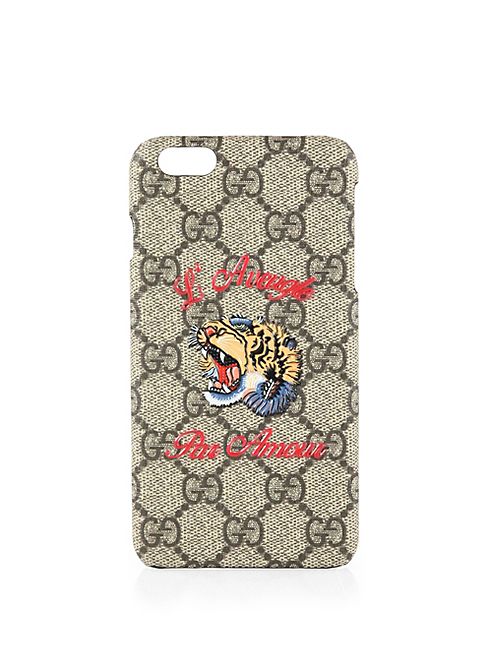 Gucci - L'Aveugle Par Amour GG iPhone 6 Plus Case