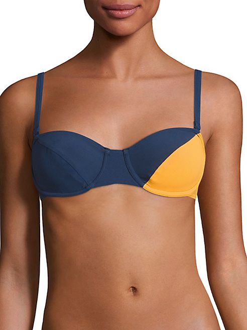 FLAGPOLE - Electra Colorblock Bikini Top