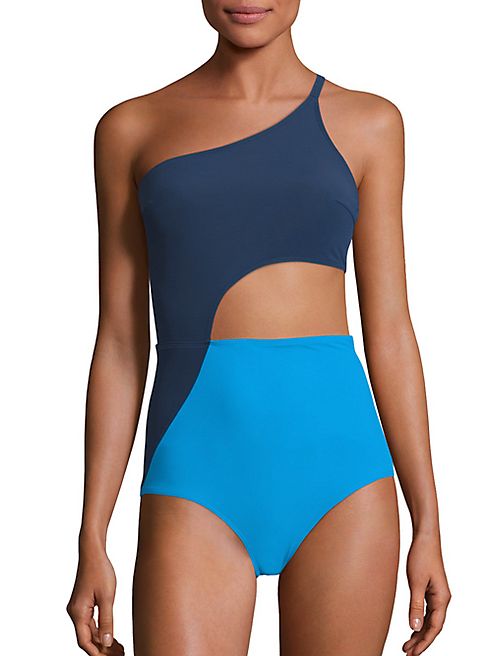 FLAGPOLE - Ali One Shoulder One-Piece Swimsuit