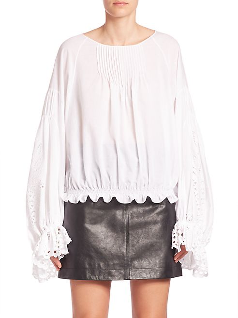 Chloé - Pineapple Lace Blouse