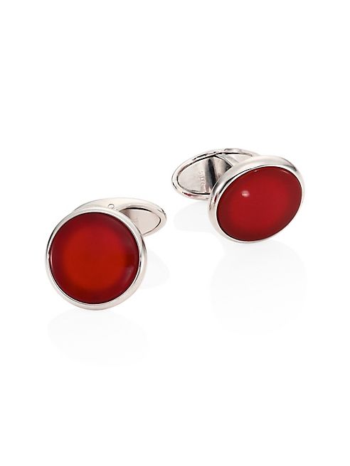 dunhill - Cornelian Button Cuff Links