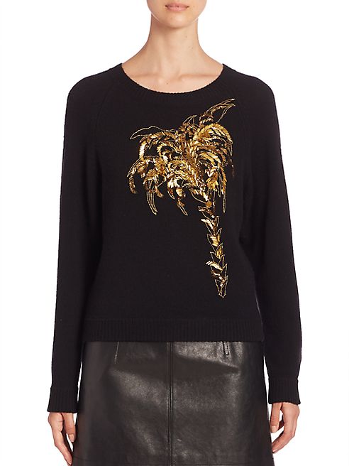 Chloé - Cashmere Palm Tree Sweater