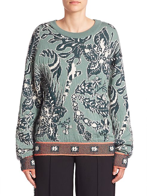 Chloé - Floral Jacquard Sweater