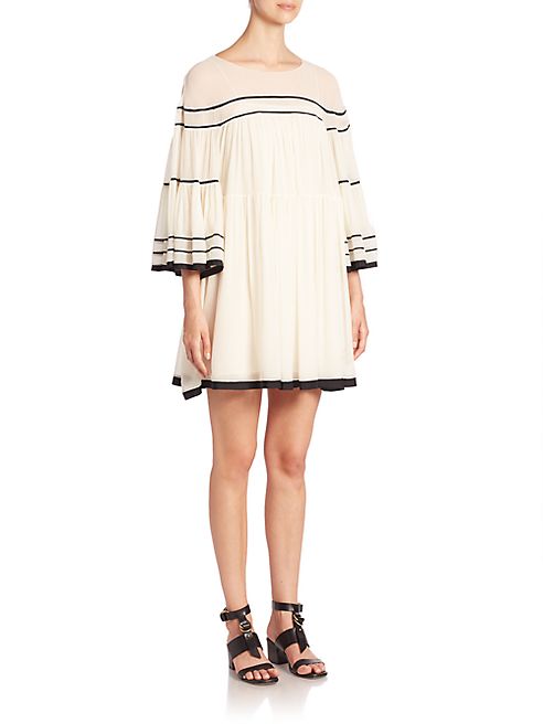 Chloé - Silk Babydoll Dress