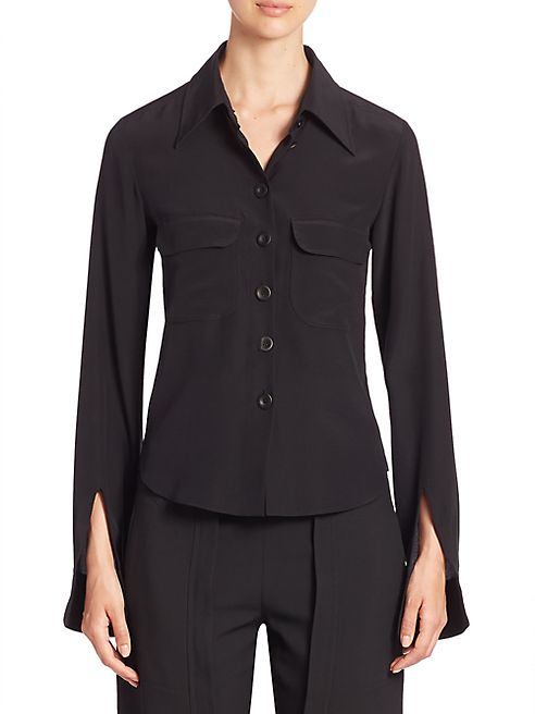 Chloé - Silk Button Down Blouse