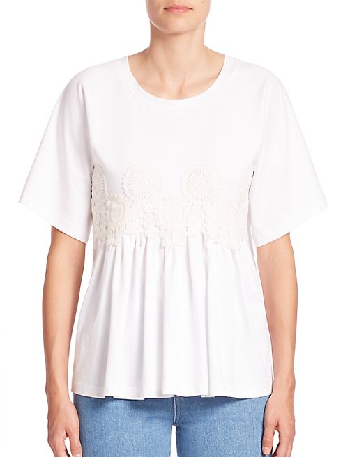 Chloé - Babydoll Lace Tee