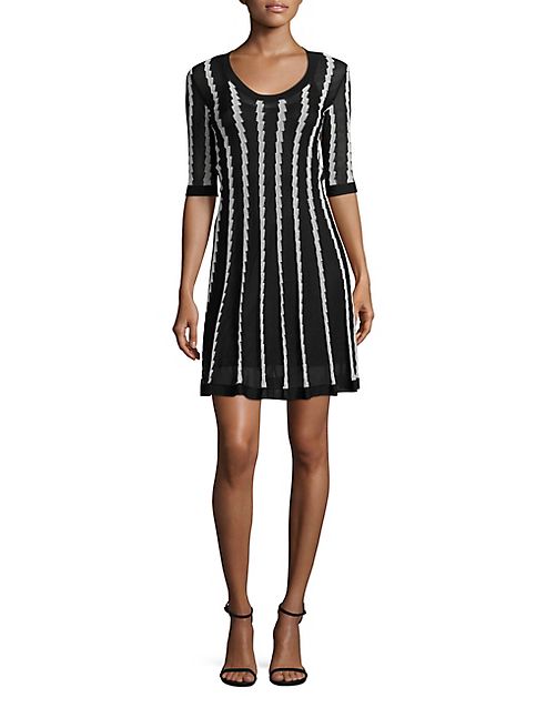 M Missoni - Vertical Triangle Shift Dress