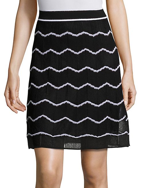 M Missoni - Zigzag Striped Skirt