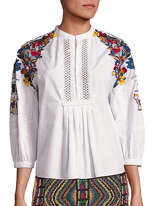 Valentino - Embroidered Blouse