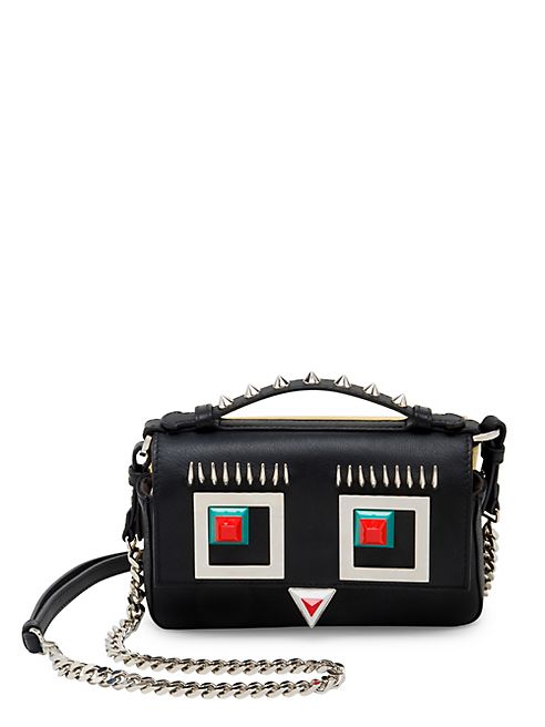 Fendi - Double Micro Pierced Leather Baguette