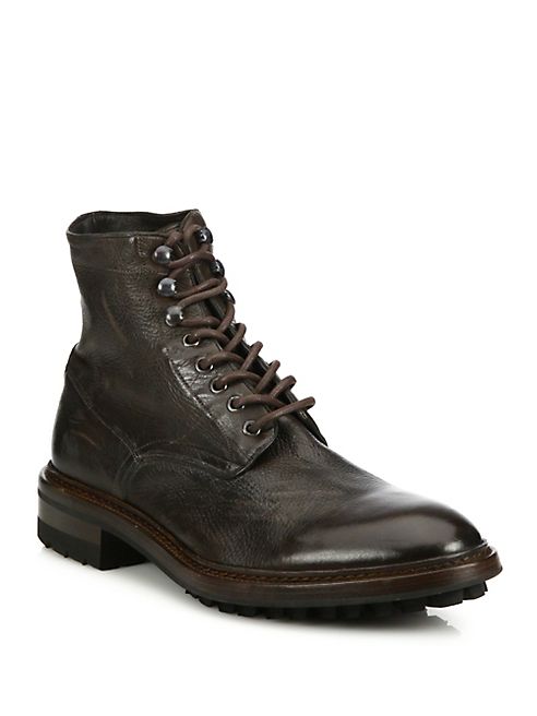 Frye - Greyson Leather Ankle Boots